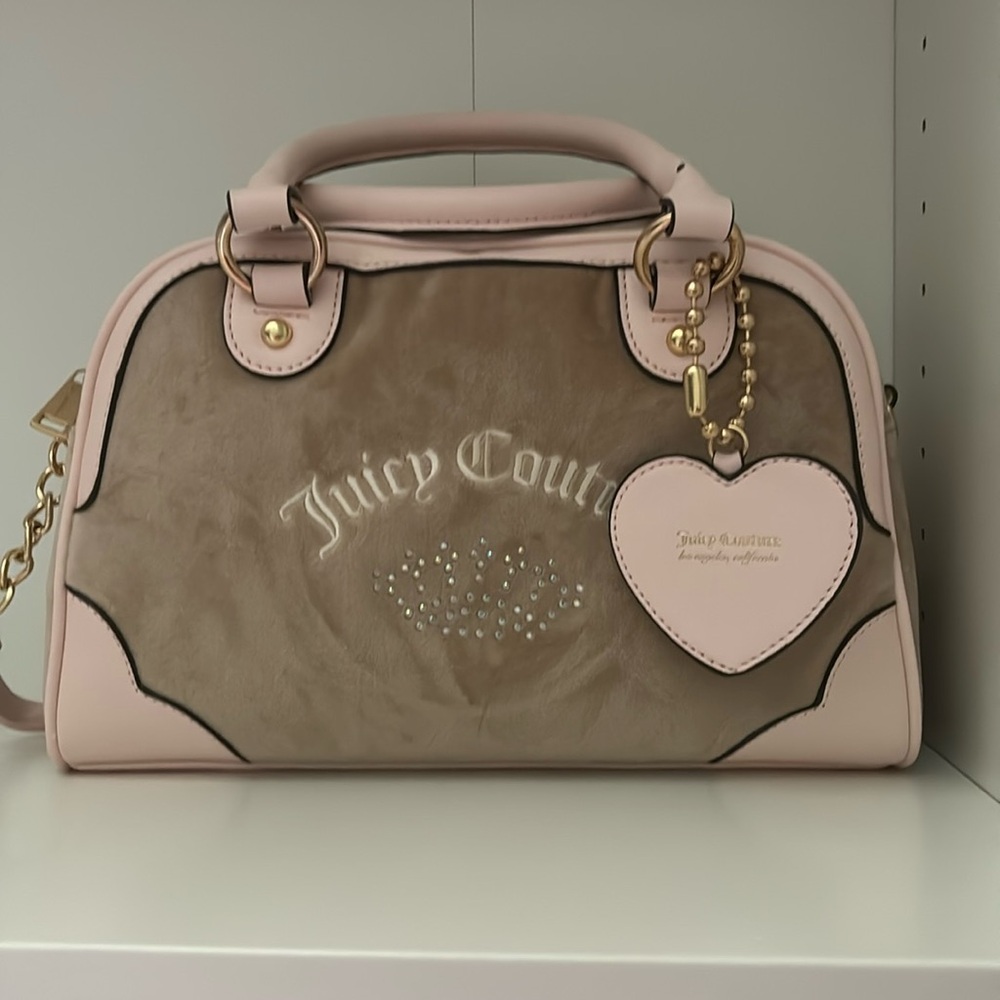 JUICY COUTURE BROWN / CAFE PURSE